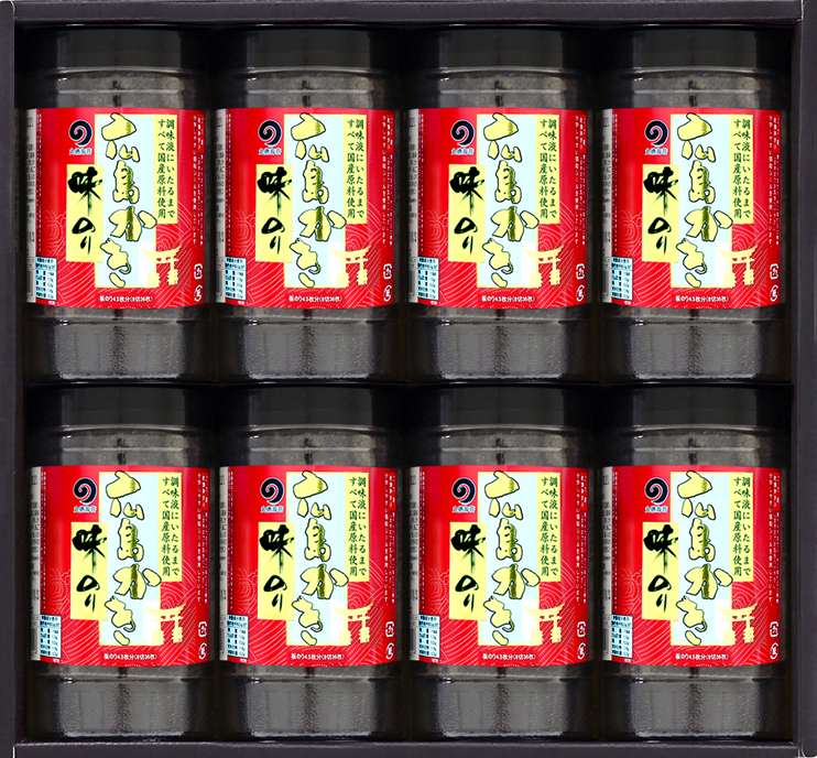 広島かき味のり 8本入り